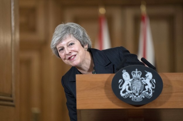 Na zdjęciu premier Wielkiej Brytanii Theresa May /DAVID LEVENSON /PAP/EPA