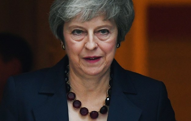 Na zdjęciu premier Wielkiej Brytanii Theresa May / 	ANDY RAIN    /PAP/EPA