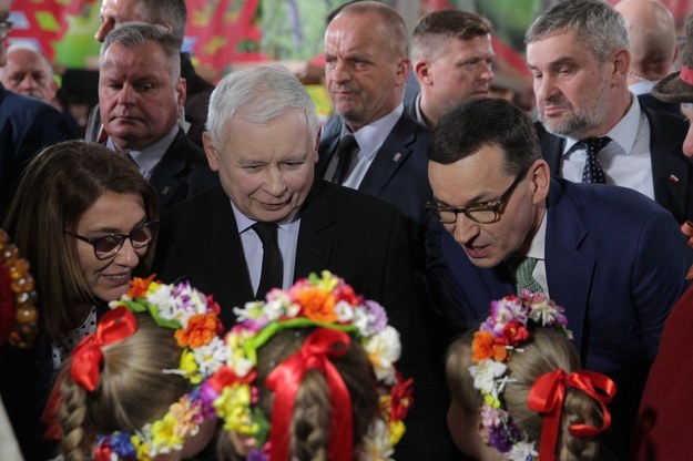 Na zdjęciu prezes Jarosław Kaczyński i premier Mateusz Morawiecki /Tomasz Waszczuk /PAP