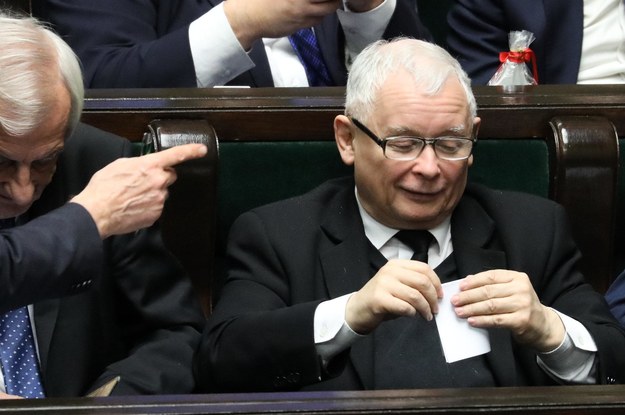 Na zdjęciu prezes PiS Jarosław Kaczyński / 	Tomasz Gzell    /PAP