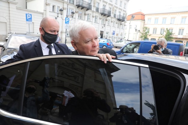 Na zdjęciu prezes Prawa i Sprawiedliwości Jarosław Kaczyński / 	Radek Pietruszka   /PAP