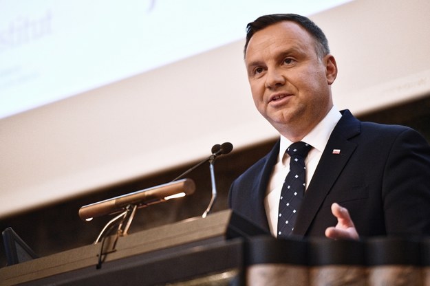 Na zdjęciu prezydent Andrzej Duda /Jacek Turczyk /PAP