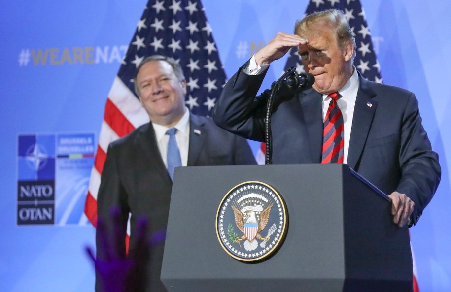 Na zdjęciu prezydent USA Donald Trump /TATYANA ZENKOVICH  /PAP/EPA