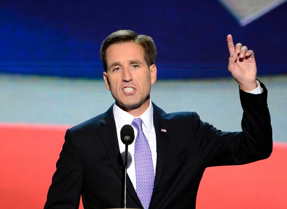 Na zdjęciu starszy, nieżyjący syn prezydenta - elekta: Beau Biden /Ron Sachs    /PAP/EPA