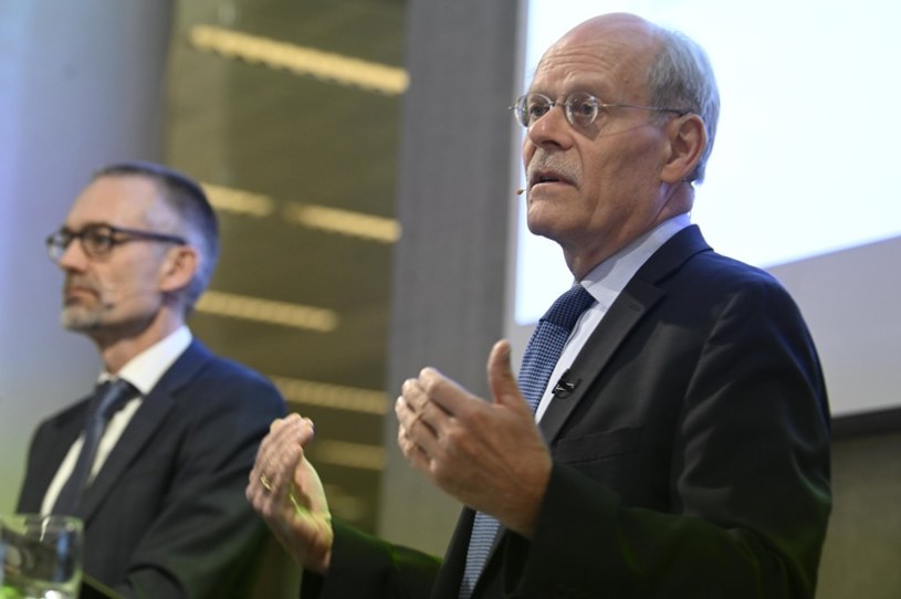 Na zdjęciu Stefan Ingreves, szef banku centralnego Szwecji (Riksbanku) w latach 2006-2022. Zdjęcie z listopada 2022 r. /Fredrik SANDBERG / TT News Agency /AFP
