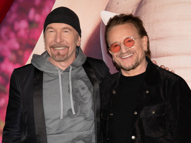 Na zdjęciu  The Edge i Bono /	Billy Bennight /PAP/EPA