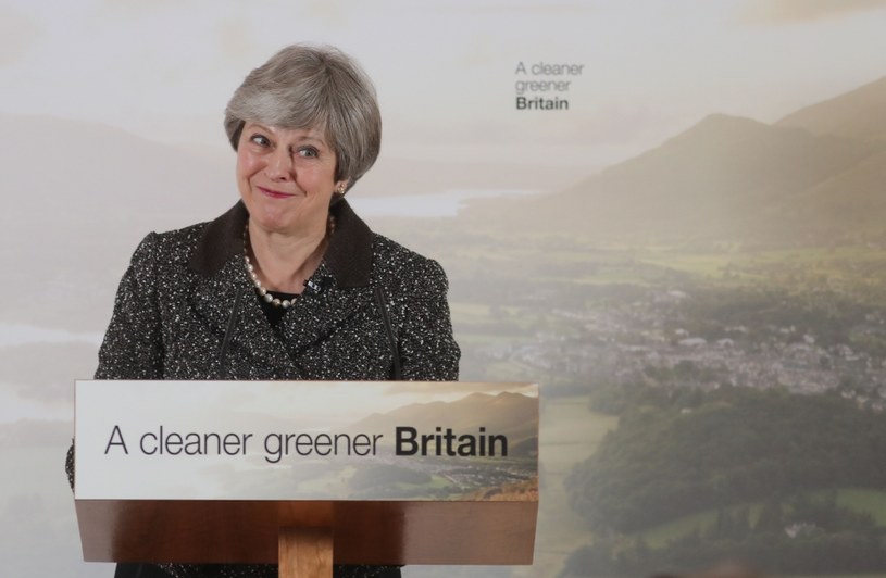 Na zdjęciu Theresa May /AFP