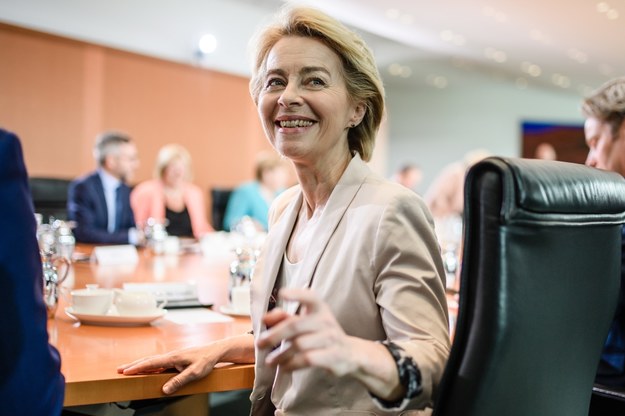 Na zdjęciu Ursula von der Leyen /Clemens Bilan /PAP/EPA