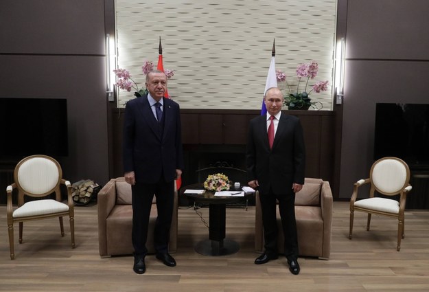 Na zdjęciu: Władimir Putin i Recep Tayyip Erdogan /VLADIMIR SMIRNOV/SPUTNIK/KREMLIN POOL /PAP/EPA
