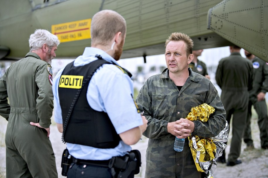 Na zdjęciu z 2017 roku Peter Madsen po zaginięciu Kim Wall /Bax Lindhardt /PAP/EPA