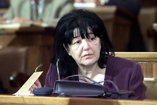Na zdjęciu z 24 lipca 2001 r.: żona byłego jugosłowiańskiego przywódcy Slobodana Miloszevicia /KOCA SULEJMANOVIC /PAP/EPA