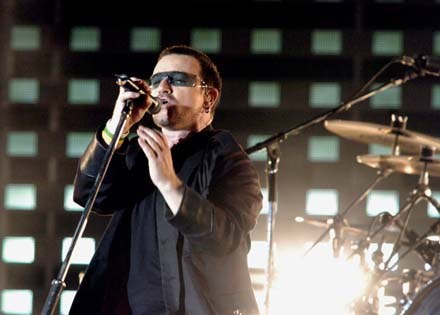 "Naczelny" Bono /arch. AFP