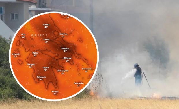 Nad Grecję nadciągają ekstremalne upały 
