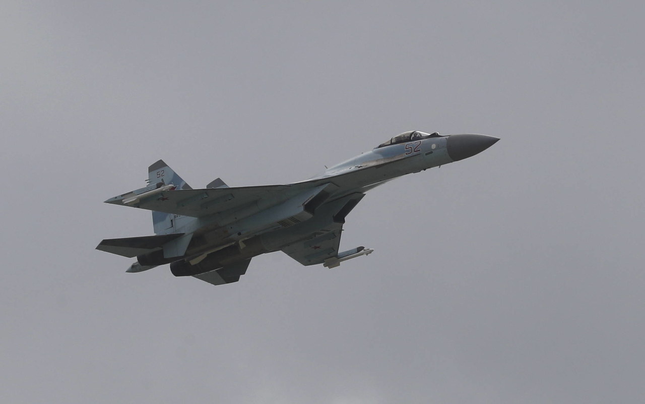 Nad Kijowem Ukraińcy zestrzelili dwa rosyjskie samoloty wojskowe