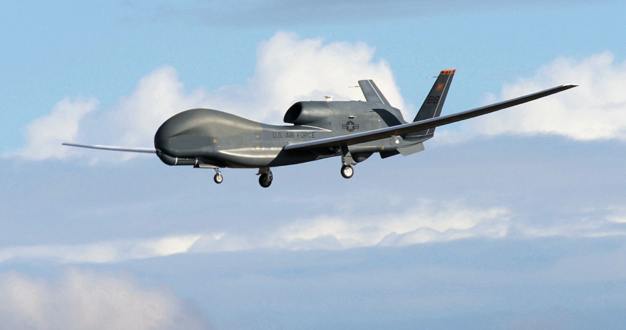 Nad Polską pojawił się ogromny dron RQ-4B Global Hawk /United States Air Force /Wikimedia