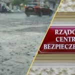 Nad Polskę nadciągają intensywne ulewy. Będzie pilna odprawa w RCB