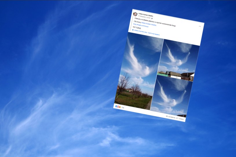 Nad Rosją zaobserwowano niezwykłą chmurę /Hitalo Rolian Mottin/Facebook /Pixabay.com