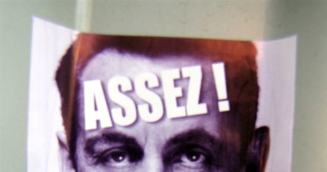 Nad Sekwaną bunt przeciw Sarkozy'emu