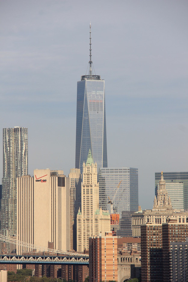 Nad Strefą Zero góruje nowa wieża WTC /Paweł Żuchowski /RMF FM
