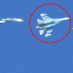 Nad tajną Strefą 51 rosyjski myśliwiec Su-27 walczył z F-16
