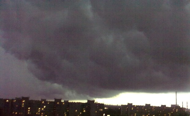 Nad Warszawą przeszła potężna nawałnica