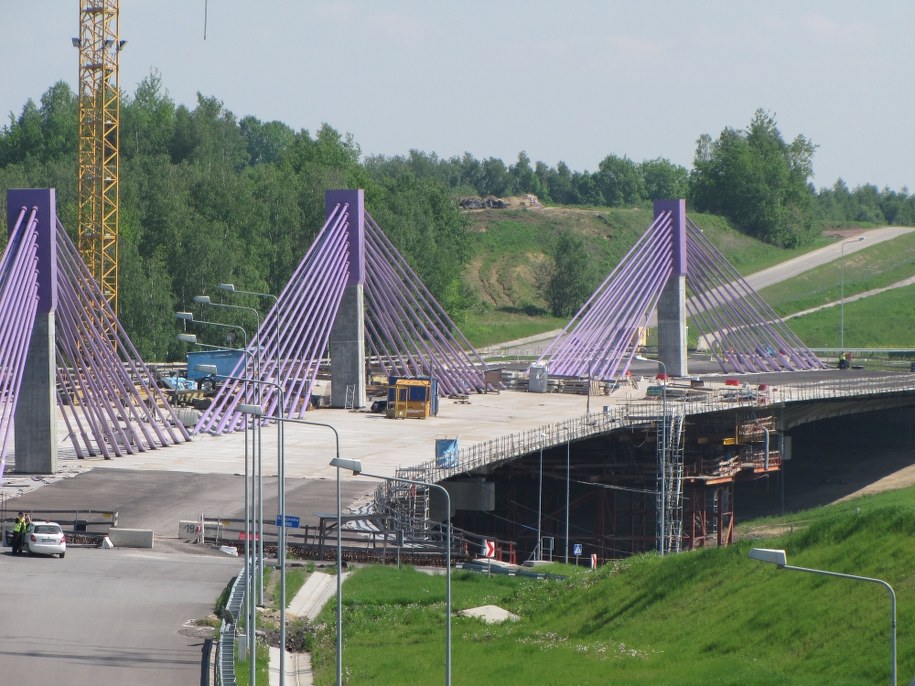Nadal nie wiadomo, kto i kiedy dokończy budowę mostu na autostradzie A1 /Marcin Buczek /RMF FM