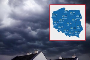 Nadchodzi diametralna zmiana pogody. Cyklon Peggy zmierza w kierunku Polski