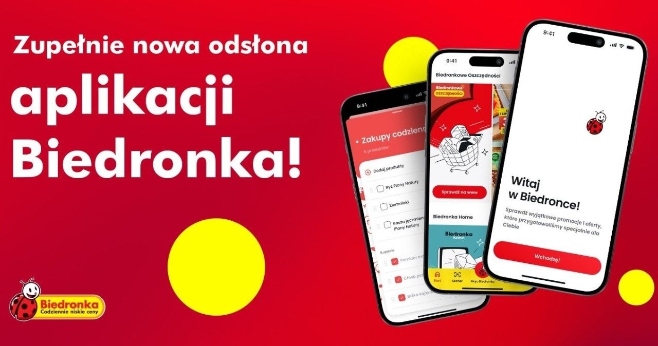 Nadchodzi nowa odsłona aplikacji Biedronki! /Biedronka /INTERIA.PL