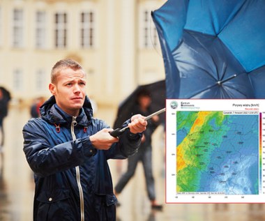 Nadciąga niż "Nasim". Silny wiatr i załamanie pogody nad Polską