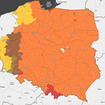 Nadciągają gwałtowne burze z gradem. Mapa Polski miejscami czerwona