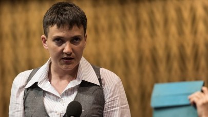Nadia Sawczenko w czwartek w Sejmie. Chce podziękować polskim parlamentarzystom