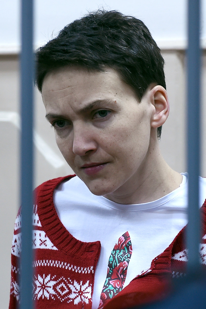 Nadia Sawczenko; zdj. archiwalne /DMITRY SEREBRYAKOV / AFP /AFP