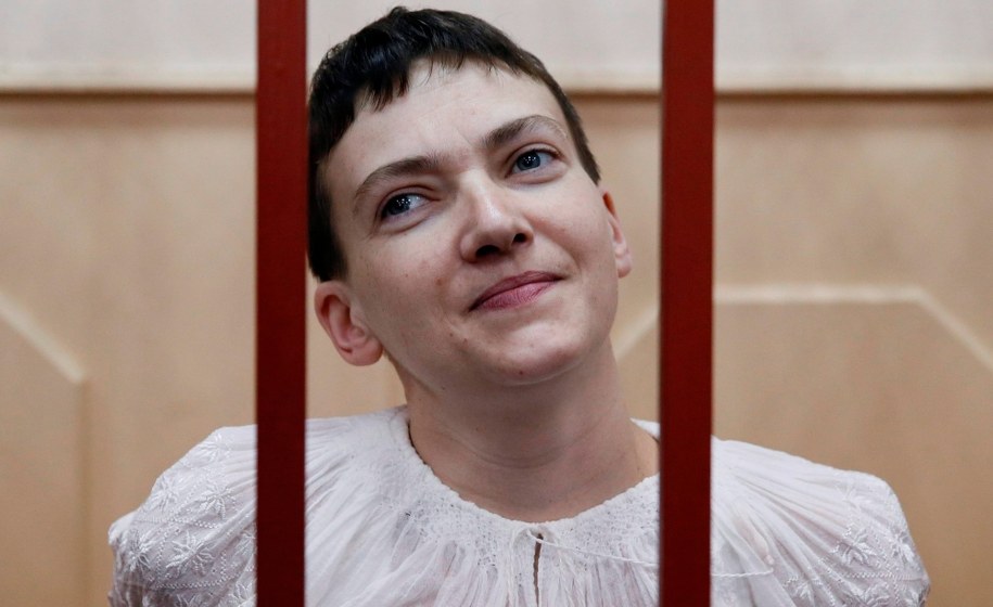 Nadia Sawczenko / EPA/YURI KOCHETKOV  /PAP/EPA