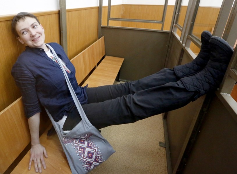 Nadija Sawczenko w sądzie /MAXIM SHEMETOV  /© 2020 Reuters
