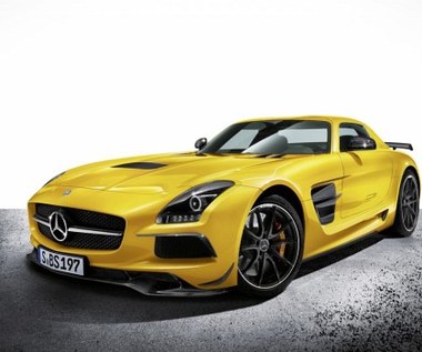 Nadjeżdża Mercedes SLS AMG Black Series