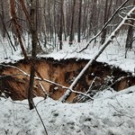 Nadleśnictwo Chrzanów ostrzega przed zapadliskami