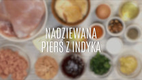 Nadziewana pierś z indyka