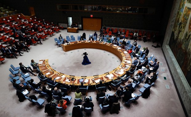 Nadzwyczajne posiedzenie Rady Bezpieczeństwa ONZ. "Ukraina nikogo się nie boi i nikomu niczego nie odda"