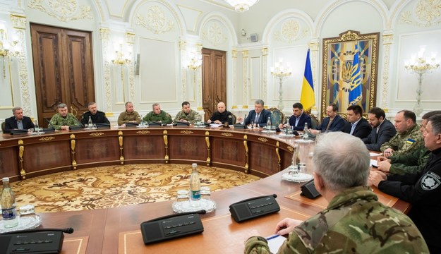 Nadzwyczajne posiedzenie ukraińskich służb /MYKHAILO MARKIV / POOL /PAP/EPA
