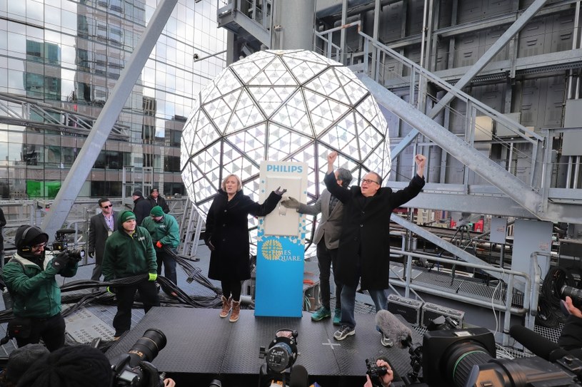 Nadzwyczajne środki bezpieczeństwa na sylwestrze na Times Square /AFP