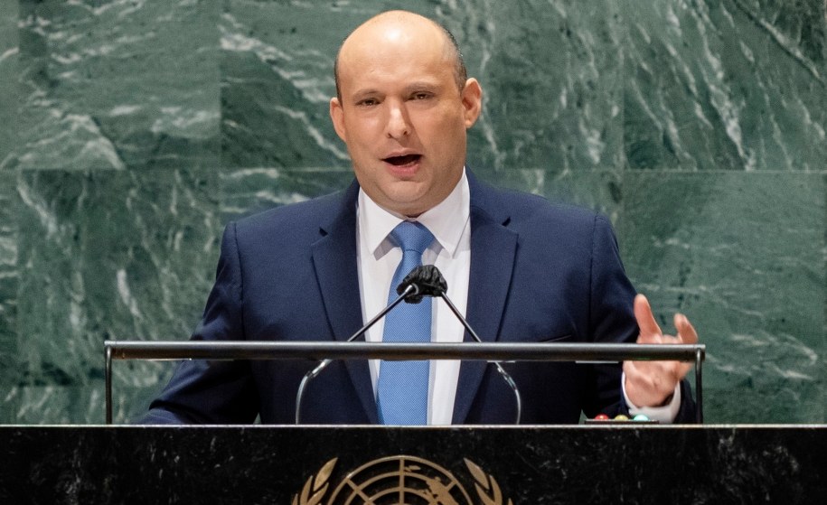 Naftali Bennett /JOHN MINCHILLO / POOL POOL  /PAP/EPA