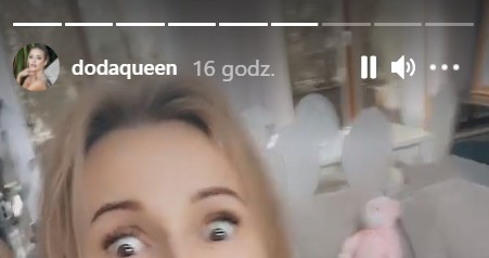 Naga Doda wyszła spod prysznica i nagrała krótkie wideo   /https://www.instagram.com/dodaqueen/ /Instagram