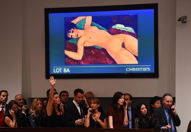 "Naga śpiąca" Modiglianiego /AFP