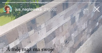 Nagłowska o Szycu walczącym z nałogiem przez bieganie (https://www.instagram.com/jus_naglowska/) /Instagram