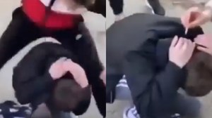Nagranie z pobicia nastolatka w Pruszkowie. Filmująca koleżanka śmiała się do kamery