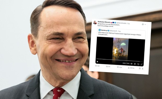 Nagranie z prezydentem Nawrockim niesie się po sieci. Radosław Sikorski komentuje po łacinie