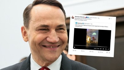 Nagranie z prezydentem Nawrockim niesie się po sieci. Radosław Sikorski komentuje po łacinie