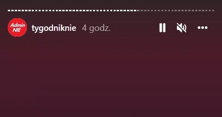 Nagranie z wpadką Jakimowicza znalazło się na profilu Tygodnika NIE /Screen z instastory www.instagram.com/tygodniknie /Instagram
