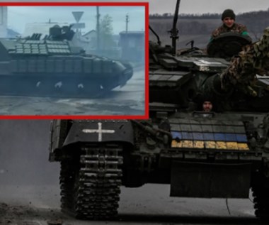Nagrano unikatową maszynę Ukraińców. To modyfikacja T-64 