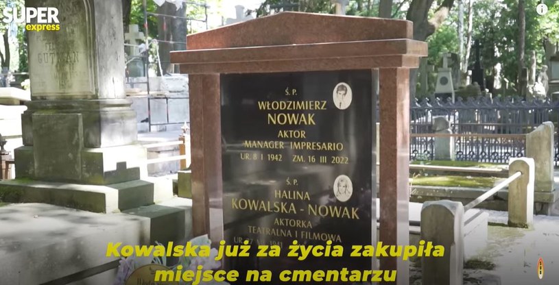 Nagrobek Haliny Kowalskiej fot. Niezapomniani (https://youtu.be/doZF-7SR_VU) /YouTube /materiał zewnętrzny